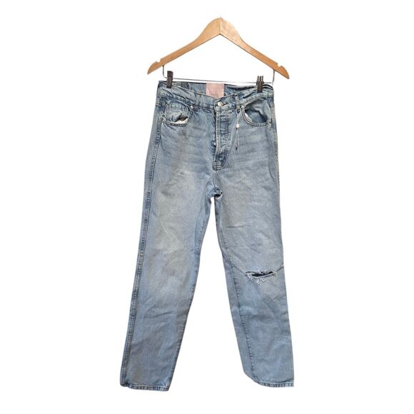 REVICE Ex Boyfriend Player One Wash Button Fly‎ Jeans Size 29 Butt Slit Rip NWOT - Picture 3 of 7